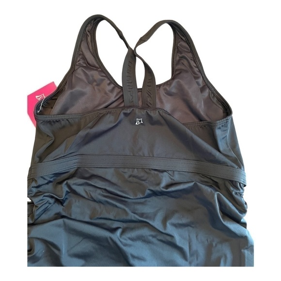 Skirtsports Womens High Dive Tankini Top Swimwear Black - Picture 7 of 14